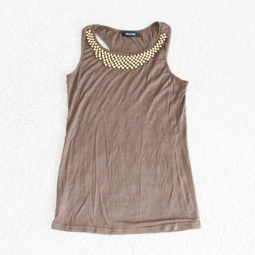 Solange Top (S) - 12 € 15,-, Kleding | Dames, Ophalen of Verzenden, Zo goed als nieuw, Solange, Groen