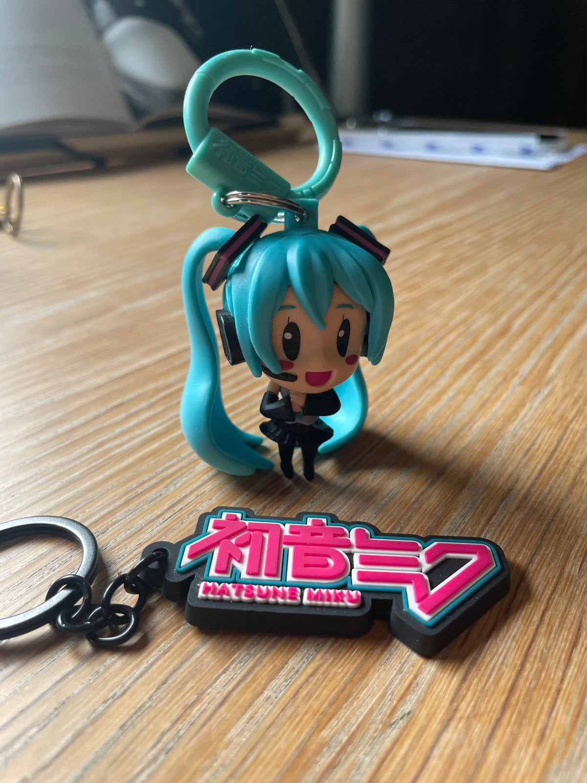Hatsune Miku sleutelhanger - Anime Manga Vocaloid, Ophalen of Verzenden, Zo goed als nieuw
