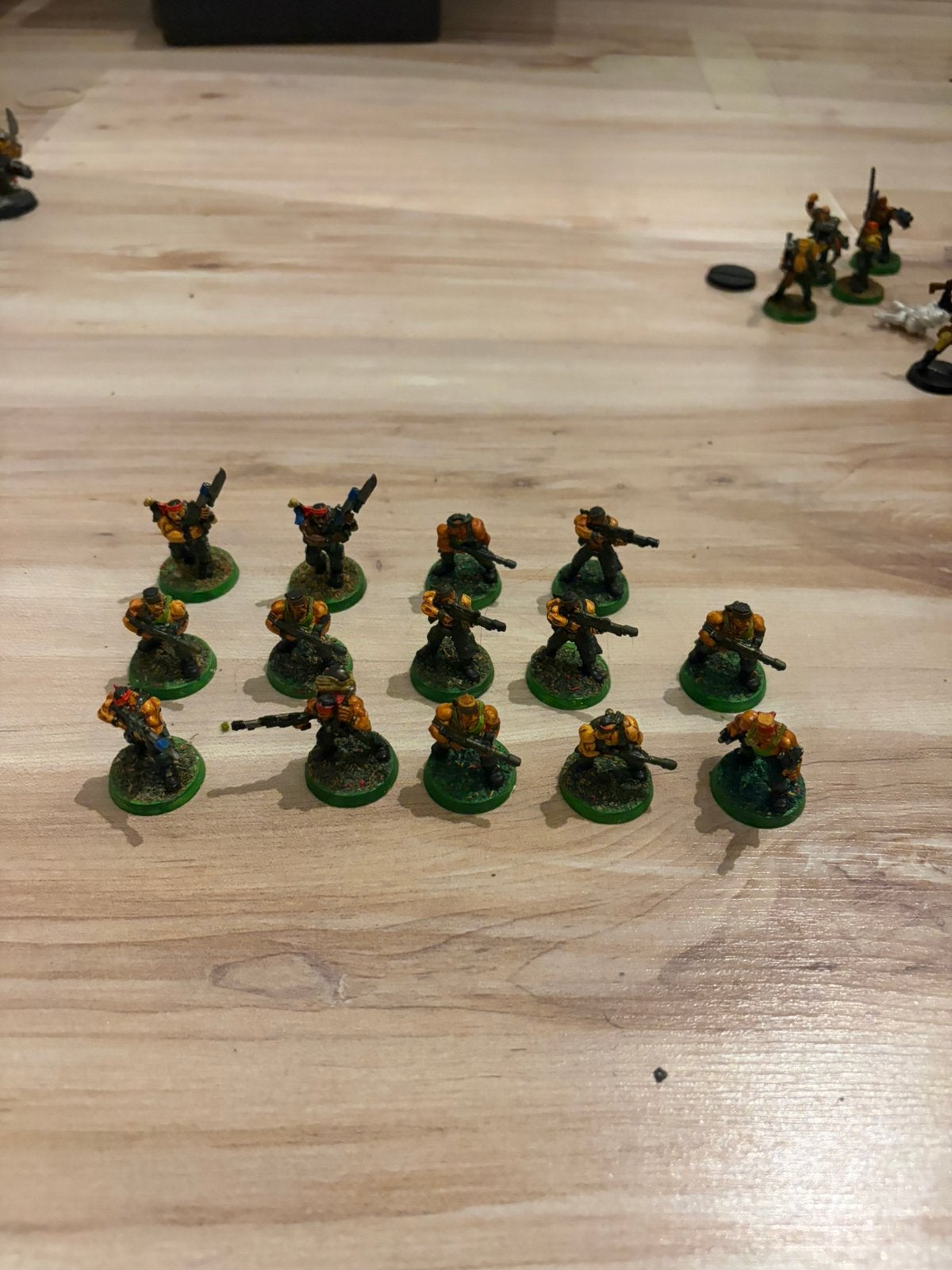 Warhammer 40k astra militarum oude metalen catachans, Figuurtje(s), Ophalen of Verzenden, Geverfd, Warhammer 40000