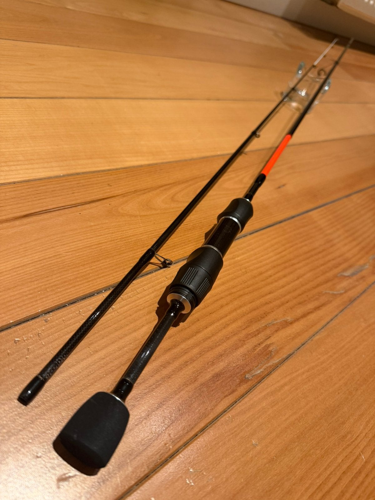 Handgemaakt spinhengeltje 180cm wp2/5 gram carbon Fuij, Ophalen of Verzenden, Zo goed als nieuw, Werphengel