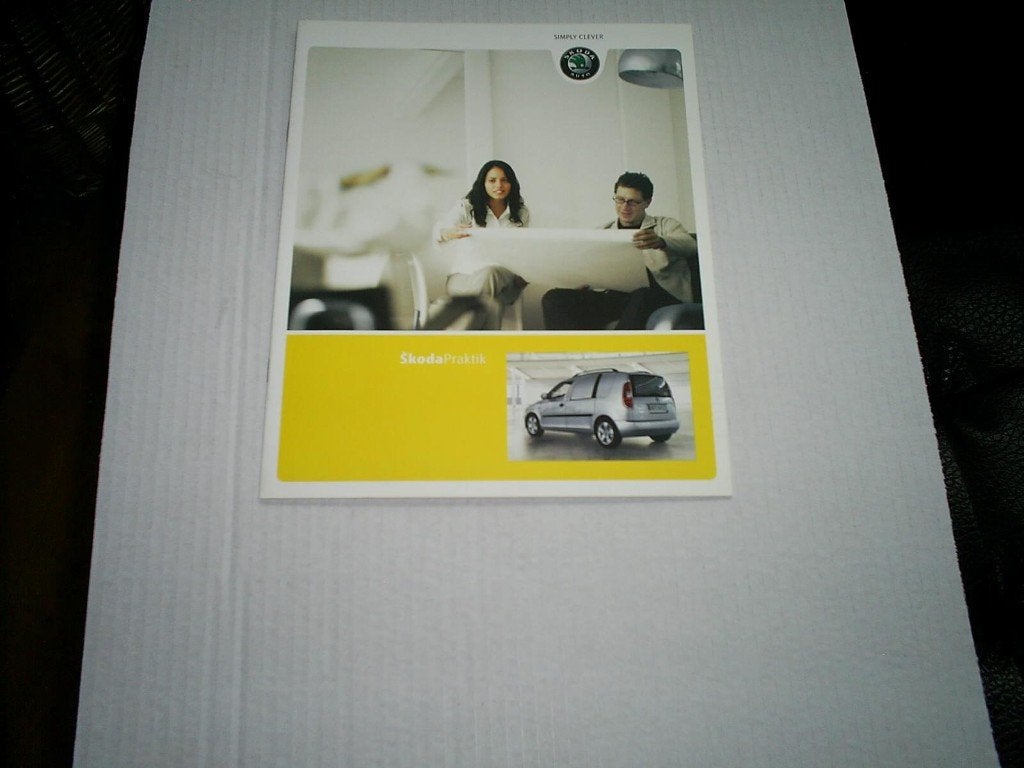 Skoda Praktik 2007 12 pag. Tsjechisch, Verzenden, Zo goed als nieuw, Overige merken