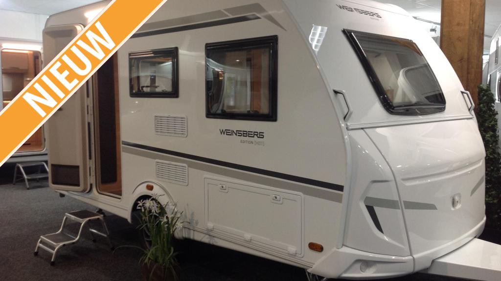 Weinsberg CaraOne Edition HOT 390 QD, Caravans en Kamperen, Caravans, Treinzit, 750 - 1000 kg, 4 tot 5 meter, Tot en met 4