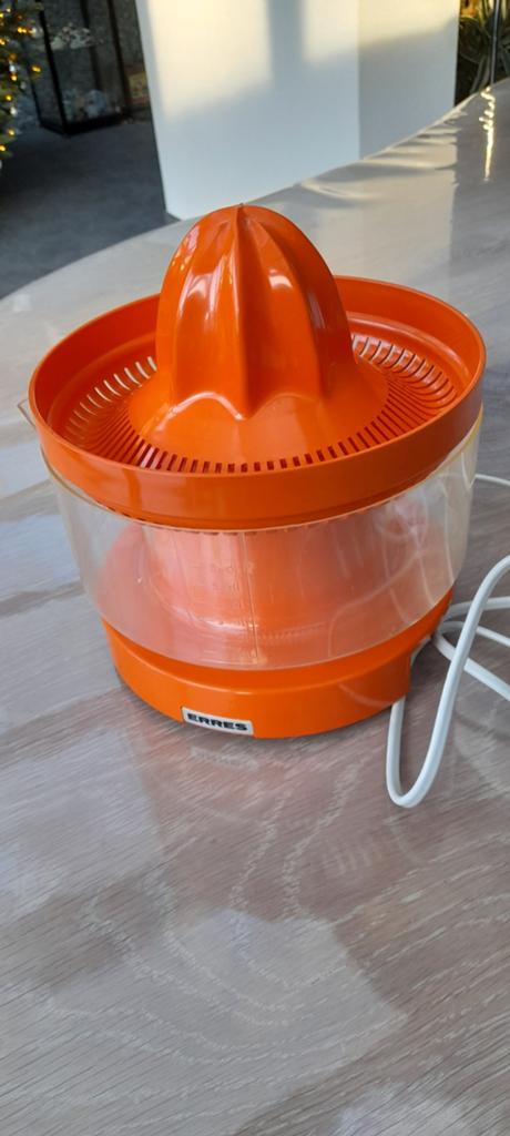 Citruspers Erres retro vintage, Ophalen of Verzenden, Gebruikt, Oranje