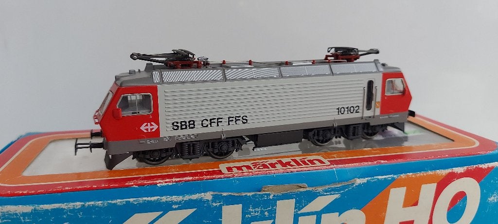 Marklin 3323 Re 4/4 SBB, Wisselstroom, Locomotief, Ophalen of Verzenden, Zo goed als nieuw