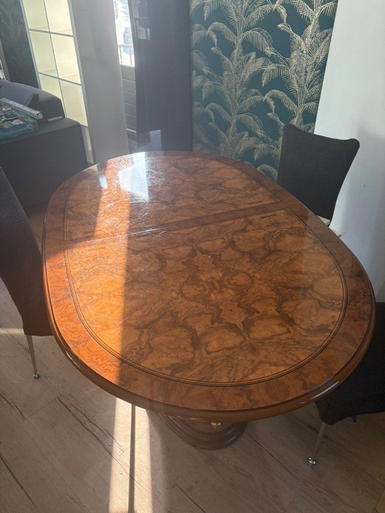 Eettafel ovaal, Huis en Inrichting, Ophalen, 100 tot 150 cm, Nieuw, 150 tot 200 cm