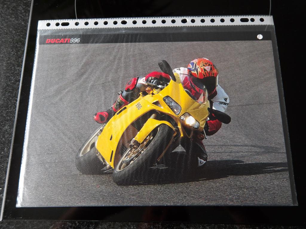 Folder Ducati 996, Motoren, Ophalen of Verzenden, Ducati