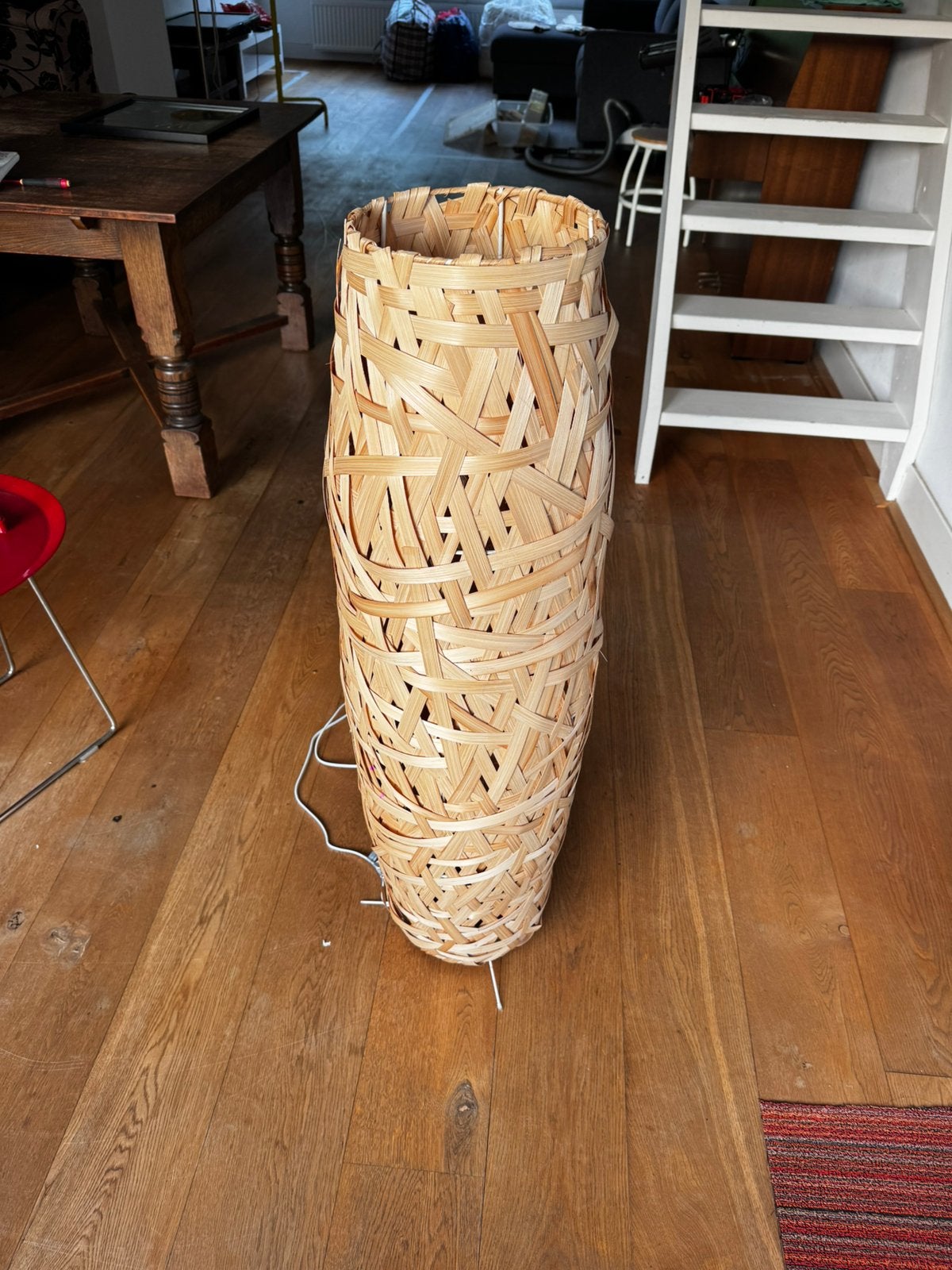 Rieten lamp, Ophalen, Zo goed als nieuw