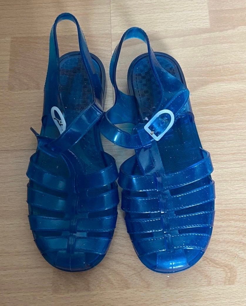 Blauwe  waterschoenen - Maat 33/34, Ophalen of Verzenden, Zo goed als nieuw