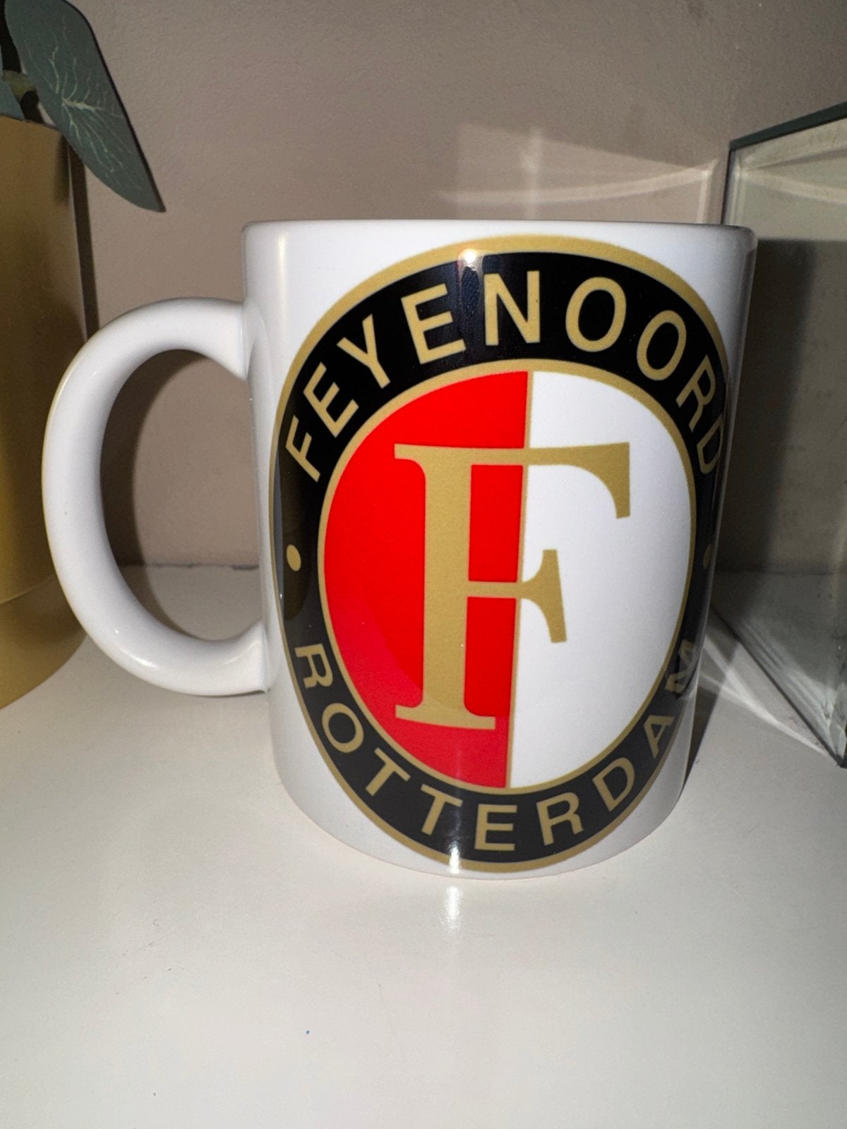 Nieuwe Feyenoord Mok - Perfect voor de Echte Fan!, Overige typen, Nieuw, Ophalen of Verzenden, Steen/keramiek