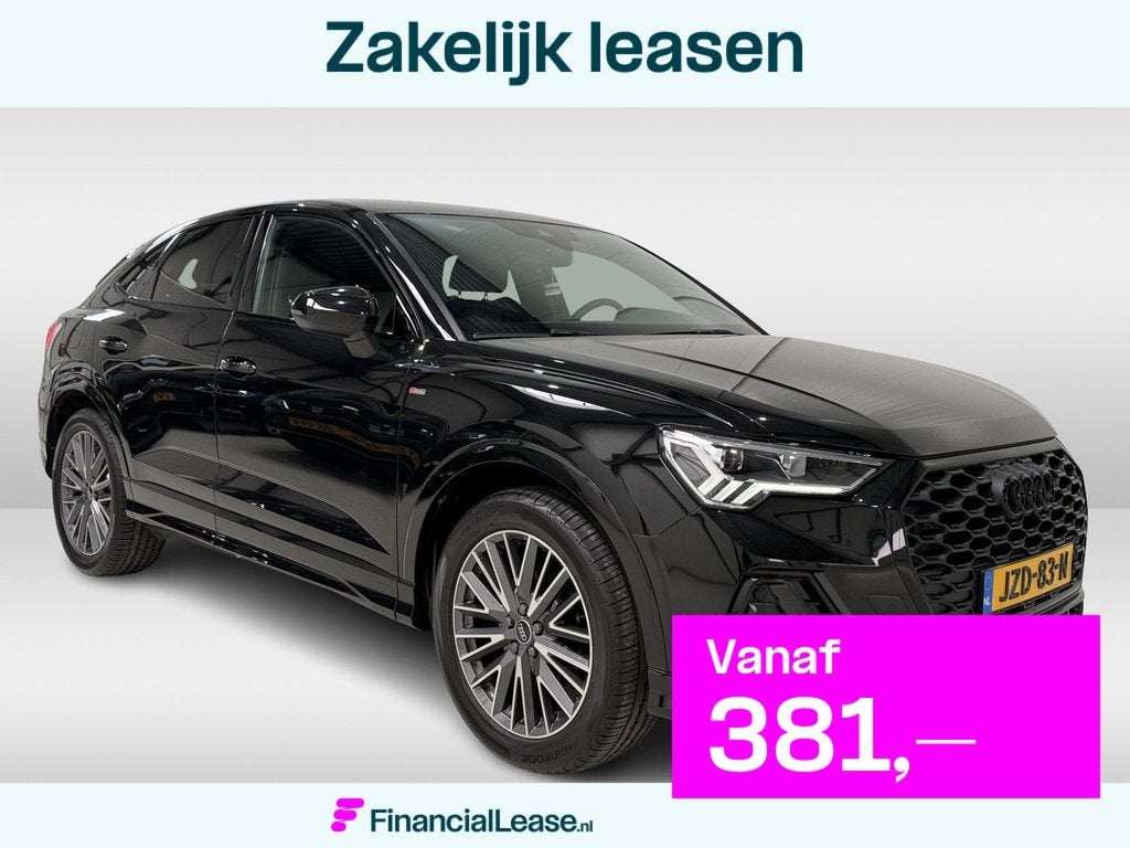 Audi Q3 Sportback 35 TFSI 150pk S-Edition S-line | Trekhaak, Voorwielaandrijving, Euro 6, 4 cilinders, 150 pk