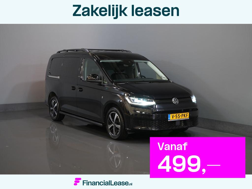 Volkswagen Caddy Cargo Maxi 2.0 TDI 125 pk DSG Aut. Black Ed, Gebruikt, 4 cilinders, Volkswagen, Bedrijf