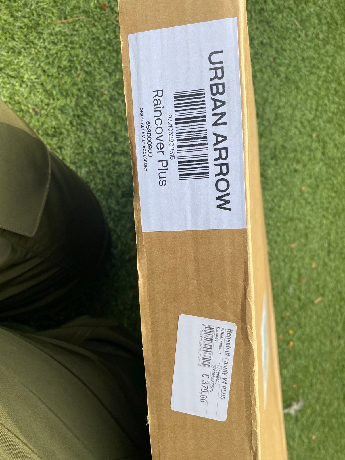 Urban Arrow raincover plus, 3 kinderen, Elektrisch, Ophalen of Verzenden, Zo goed als nieuw