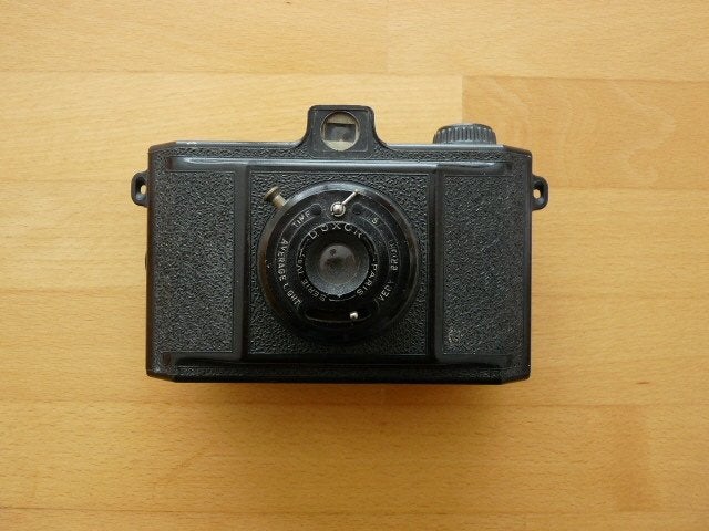 Duxor Paris, Lec Junior, fototoestel bakeliet serie IVa, Verzamelen, Fotografica en Filmapparatuur, Ophalen of Verzenden, 1940 tot 1960