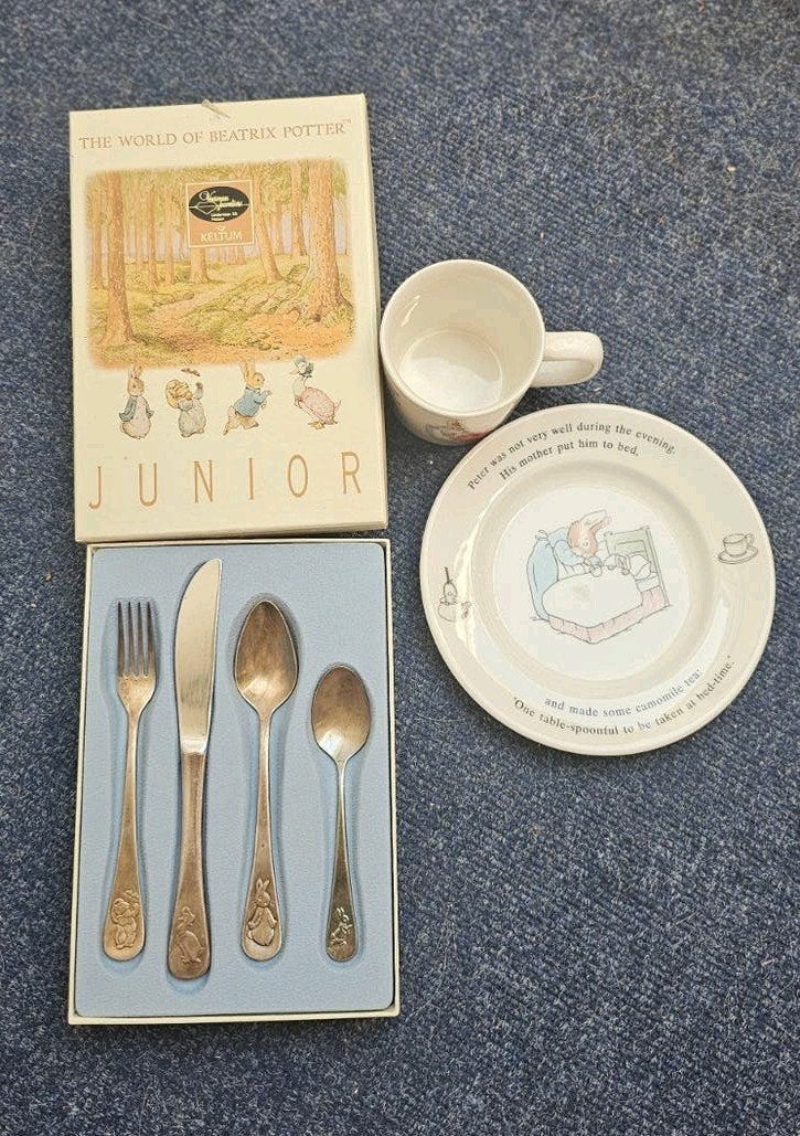 Beatrix Potter Junior Bestekset en Servies, Ophalen