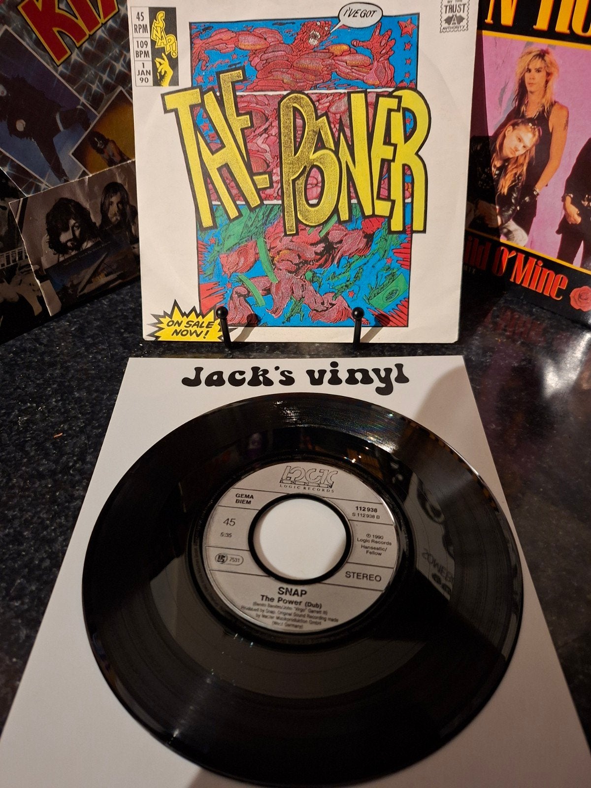 Snap! - The Power (Dub) 7 inch vinyl single 1990, Gebruikt, 1990 - 1999, 7 inch, Ophalen of Verzenden