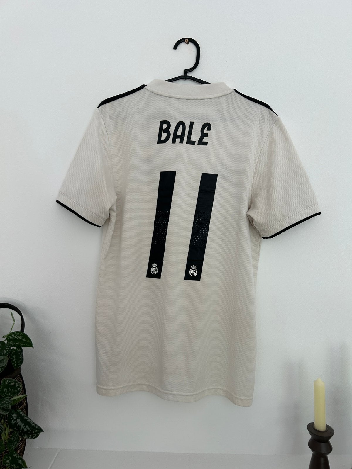 Adidas Real Madrid 2014/15 Home Shirt Bale #11 La Liga S, Sport en Fitness, Maat S, Ophalen of Verzenden, Zo goed als nieuw, Shirt