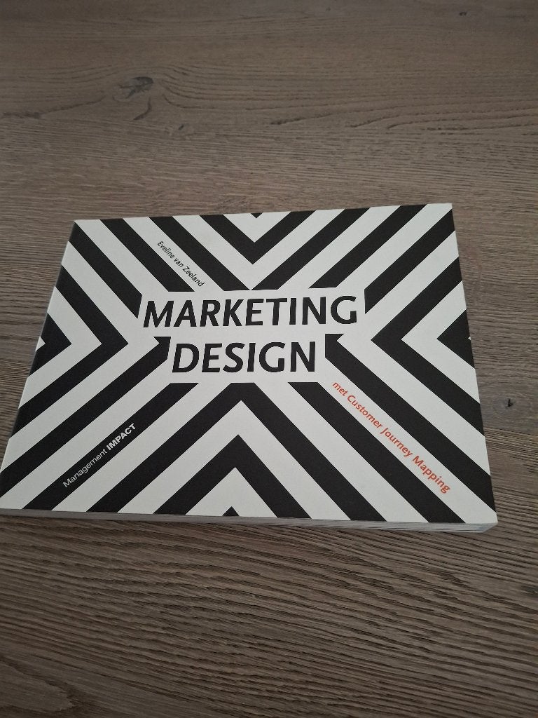 Boek Marketing Design Eveline van Zeeland, Ophalen of Verzenden, Gelezen, Economie en Marketing