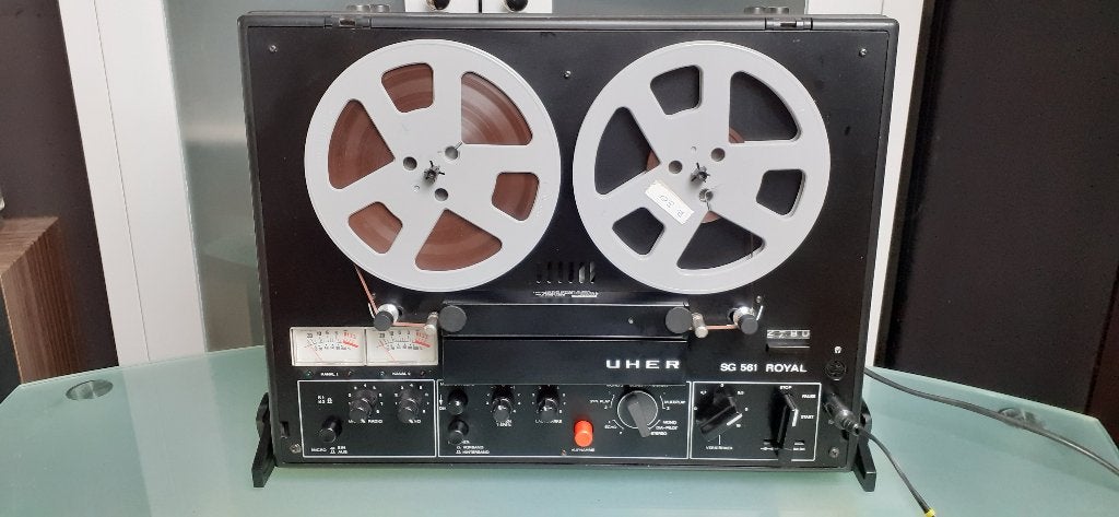 uher sg 561 royal, Ophalen of Verzenden, Bandrecorder, Met stofkap