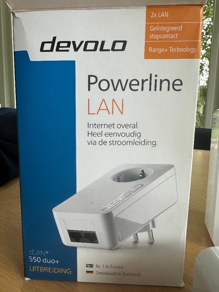 Devolo dLAN 550+ / 2 stuks, Computers en Software, WiFi-versterkers, Ophalen of Verzenden, Zo goed als nieuw, Devolo dLAN