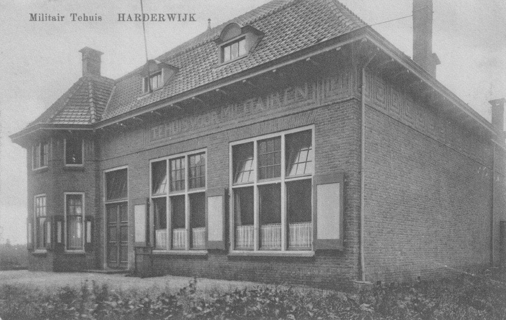 Harderwijk Militair Tehuis, Verzamelen, Ansichtkaarten | Nederland, Verzenden, 1920 tot 1940, Ongelopen, Gelderland