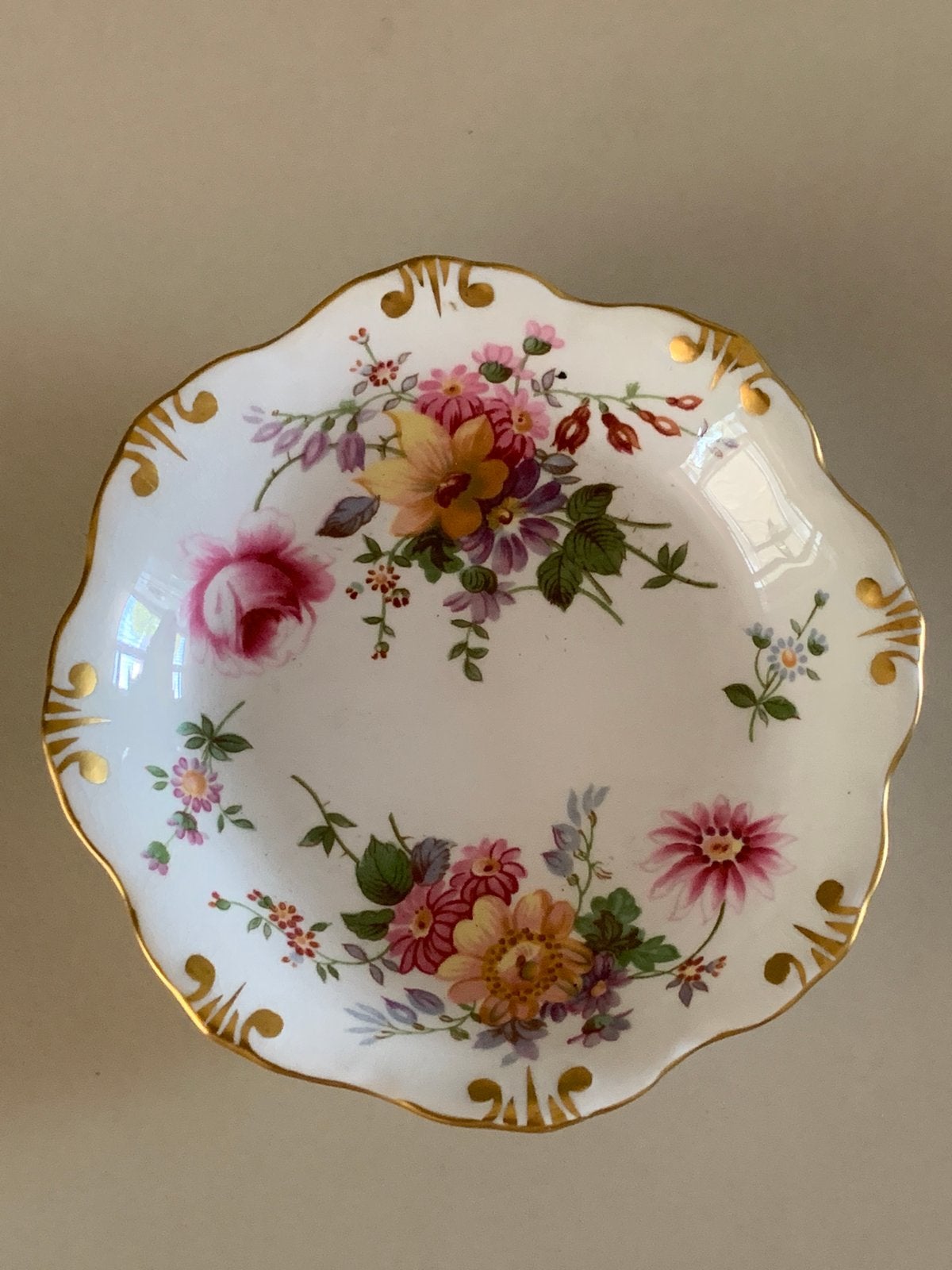 Vintage Royal Crown Derby schaaltje Derby Posies XXXI B, Verzenden