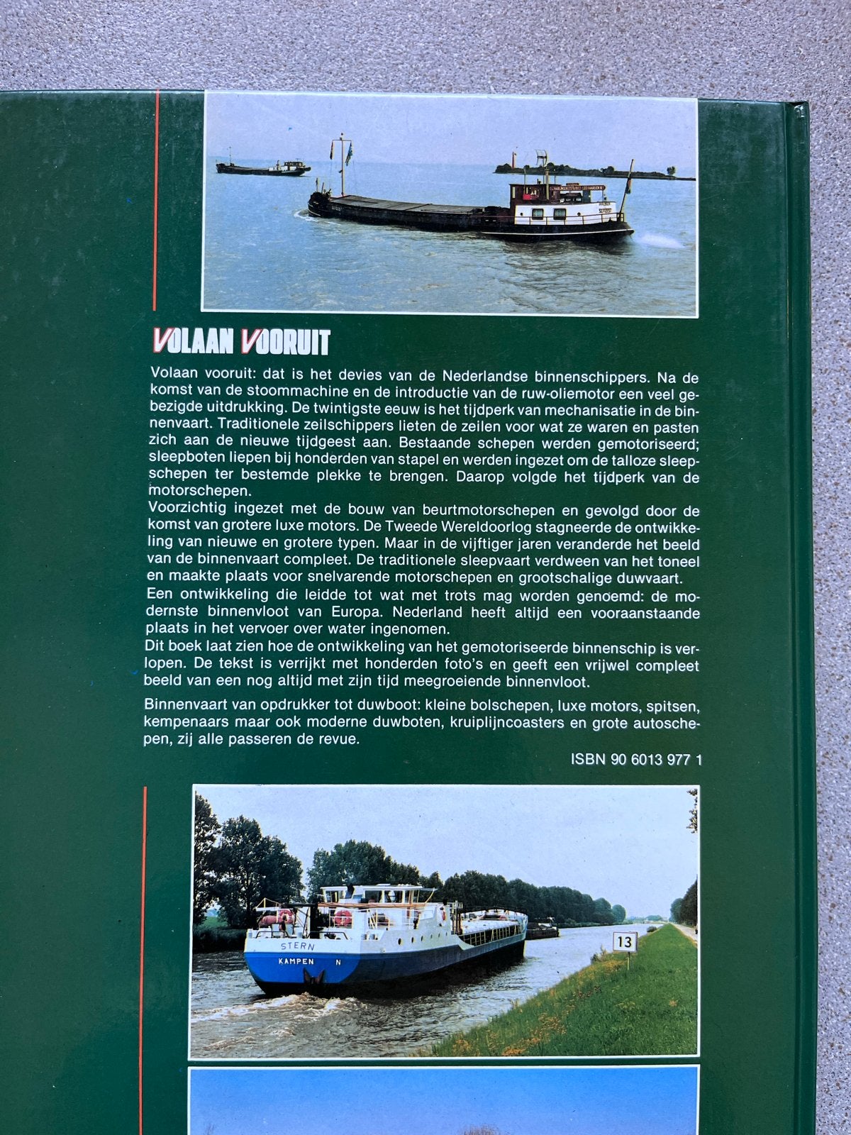Volaan Vooruit: Binnenvaart van Opdrukker tot Duwboot, Ophalen of Verzenden, Gelezen, Boot