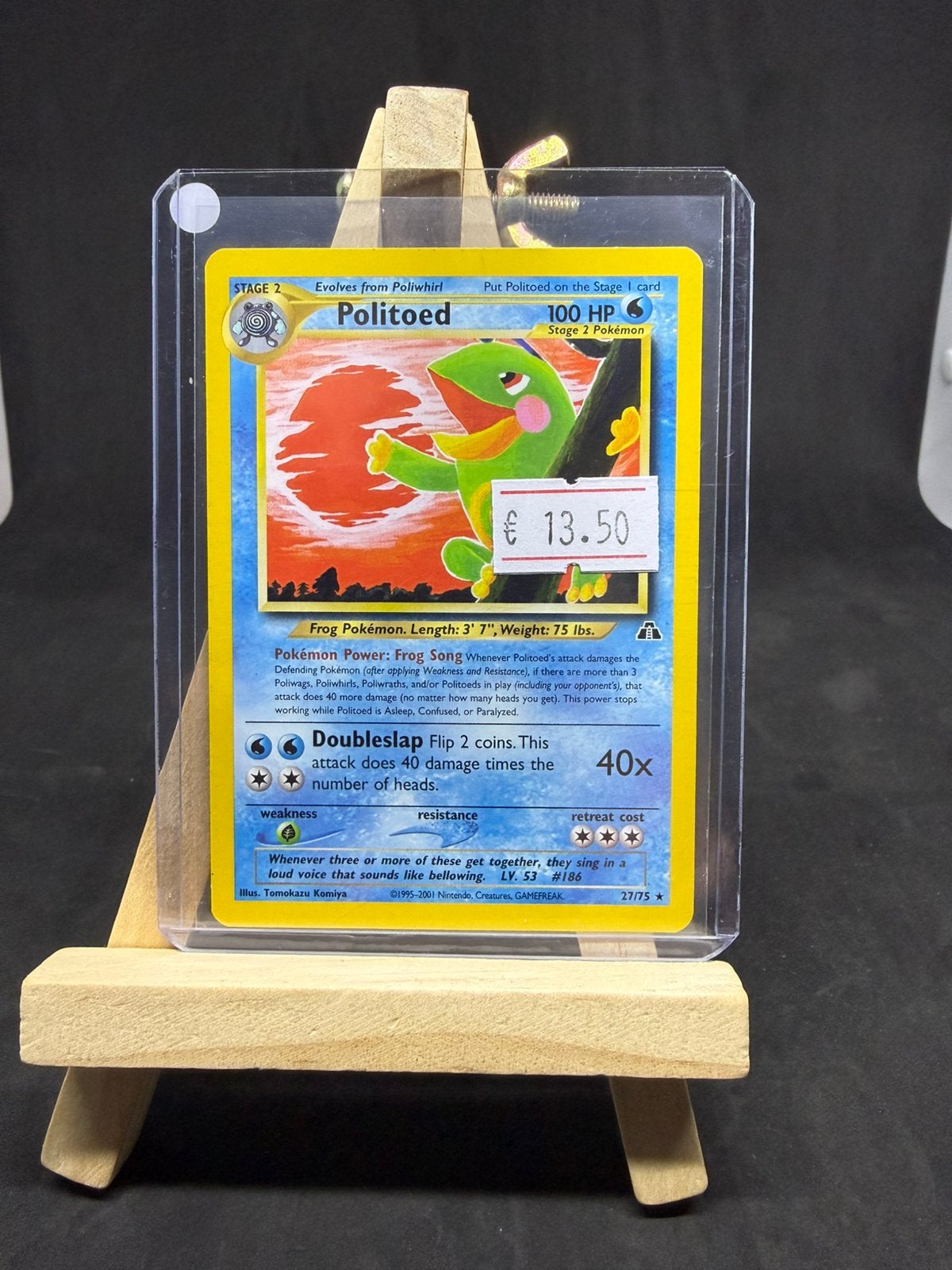 Politoed 27/75 nm/nm, Ophalen of Verzenden, Zo goed als nieuw