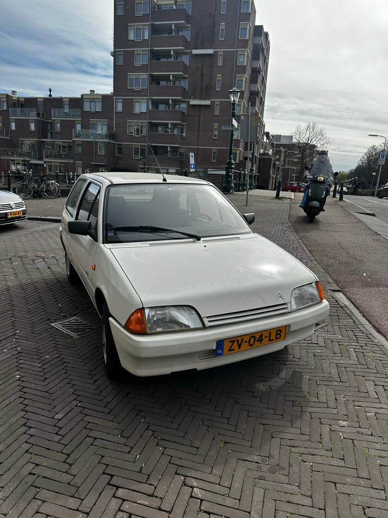 Citroën AX 1.1 I Axion U9 1991 Wit, Auto's, Citroën, Particulier, AX, Benzine, Hatchback, Handgeschakeld, Origineel Nederlands