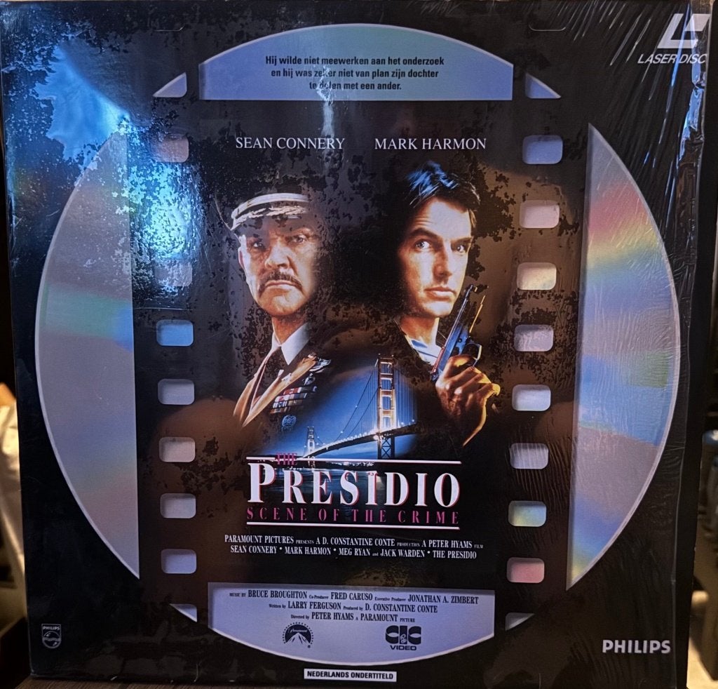 The Presidio LaserDisc PAL NL – Geseald, Ophalen, Nieuw, Film, Overige typen