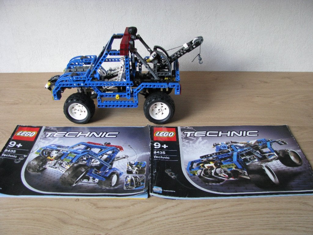 Lego Technic - 8435 - 4WD, Ophalen, Lego, Inclusief instructies, Zo goed als nieuw