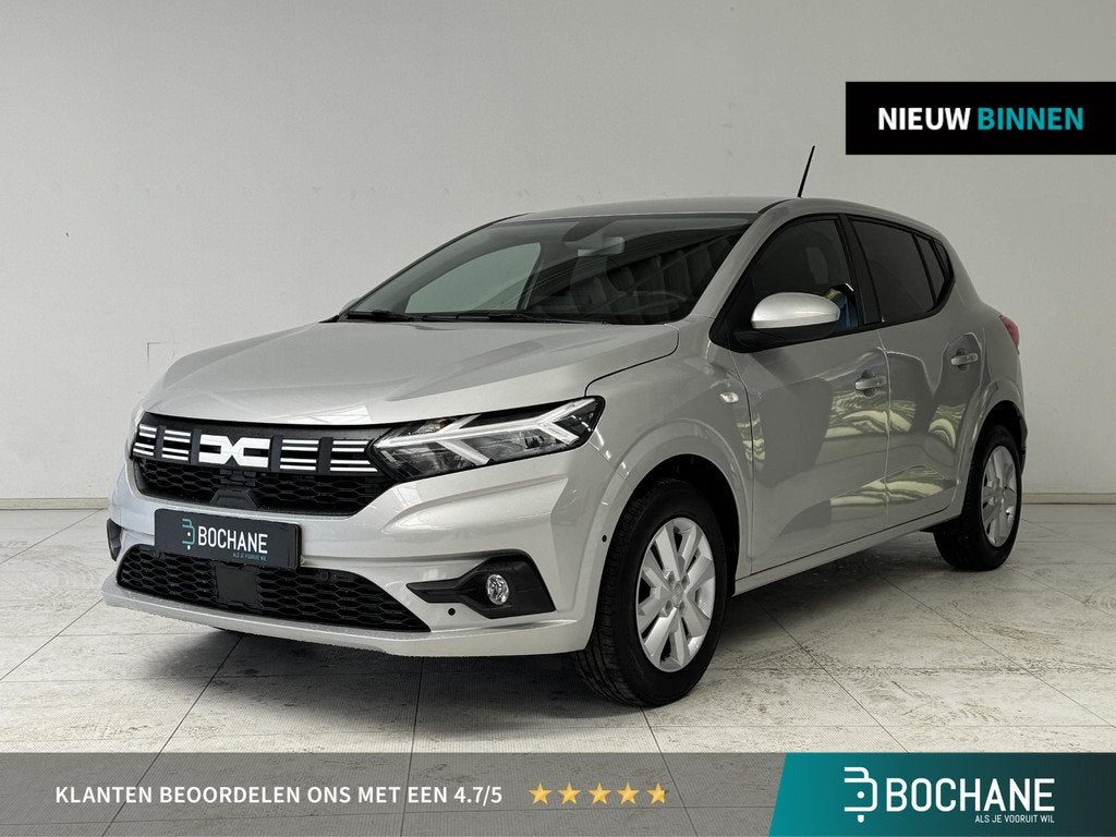 Dacia Sandero 1.0 TCe 100 ECO-G Expression | Trekhaak | Acht, Auto's, Dacia, Voorwielaandrijving, Met garantie (alle), Origineel Nederlands