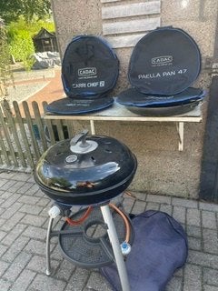 Cadac Carri Chef 2 BBQ met accessoires en hoes, Ophalen, Gebruikt