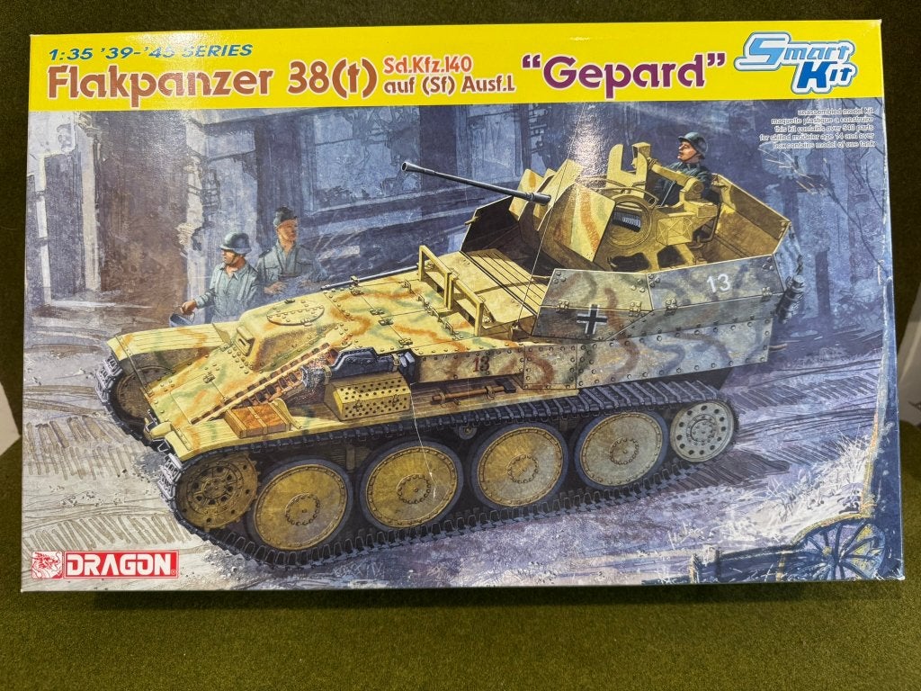 Dragon 1/35 6469 German Flakpanzer 38(t) Gepard MIB, Overige merken, Tank, Verzenden, 1:32 tot 1:50