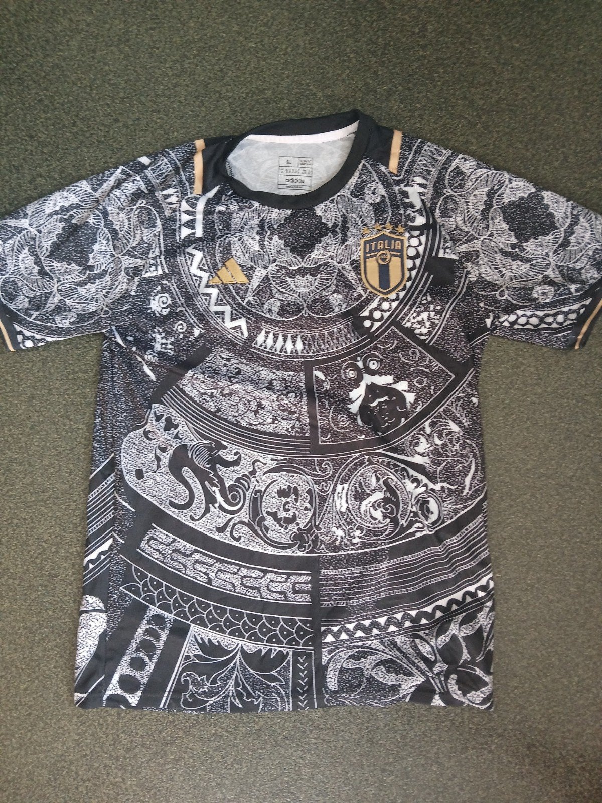 Italië 2023-2024 Special Black Design Edition shirt XL, Verzenden, Nieuw, Maat 56/58 (XL), Adidas