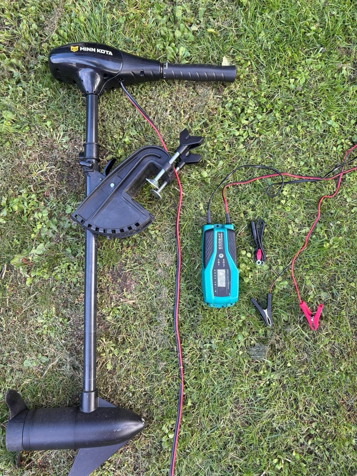 Minn Kota fluistermotor, Watersport en Boten, Ophalen, Zo goed als nieuw, Motor en Techniek