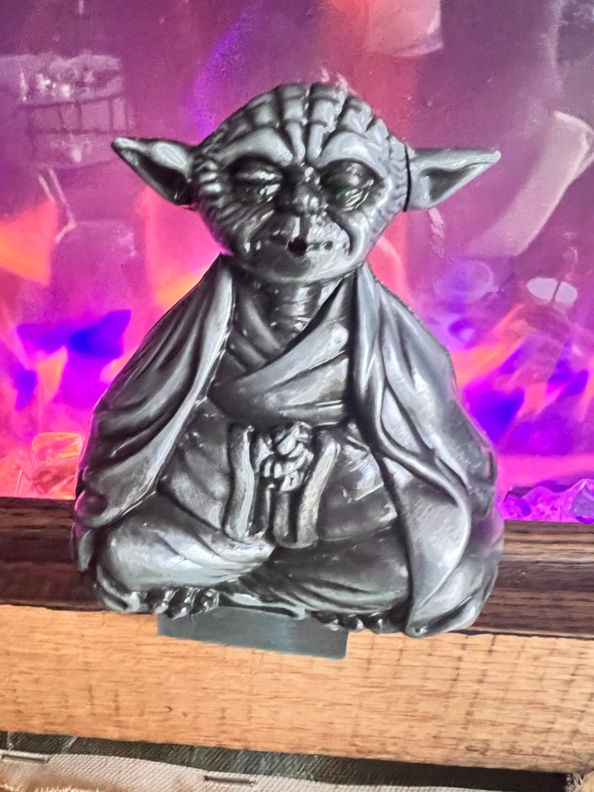 Yoda beeldje - Star Wars decoratie ( Metaal ), Ophalen of Verzenden, Zo goed als nieuw