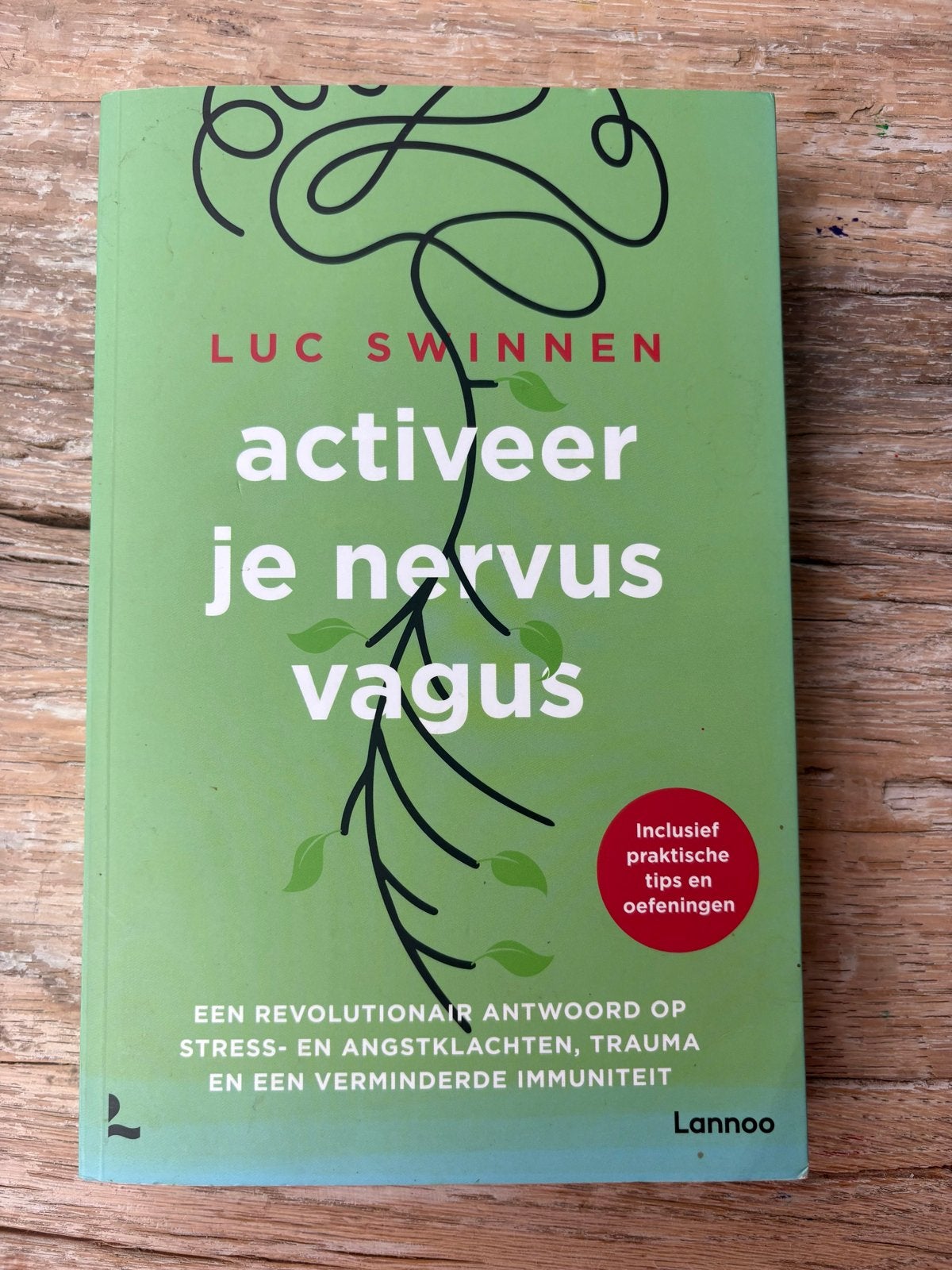 Activeer je nervus vagus - Luc Swinnen (Boek), Boeken, Ophalen of Verzenden, Zo goed als nieuw