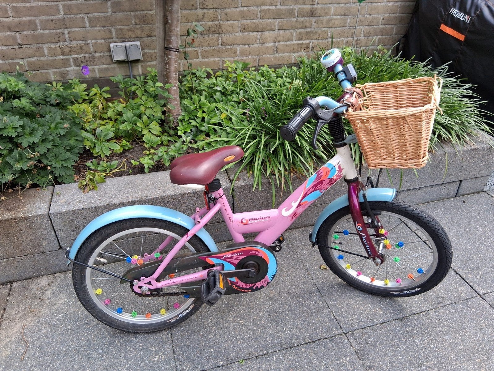 Alpina kinderfiets meisje 16 inch, Ophalen, Terugtraprem, Alpina Girlpower, 16 tot 20 inch