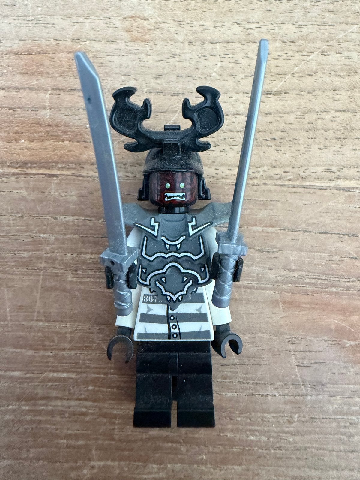 LEGO Ninjago Stone Army Warrior Giant njo0235 compleet, Ophalen of Verzenden, Gebruikt
