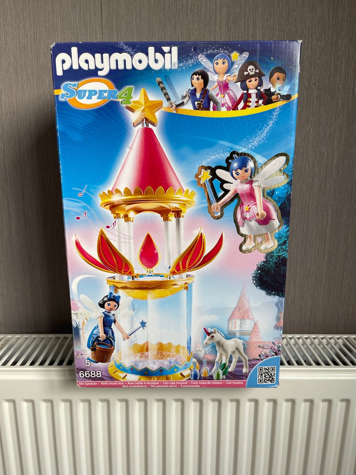 Nieuw. PLAYMOBIL Super 4 6688 Feeën Muziekdoos, Ophalen of Verzenden, Nieuw, Complete set