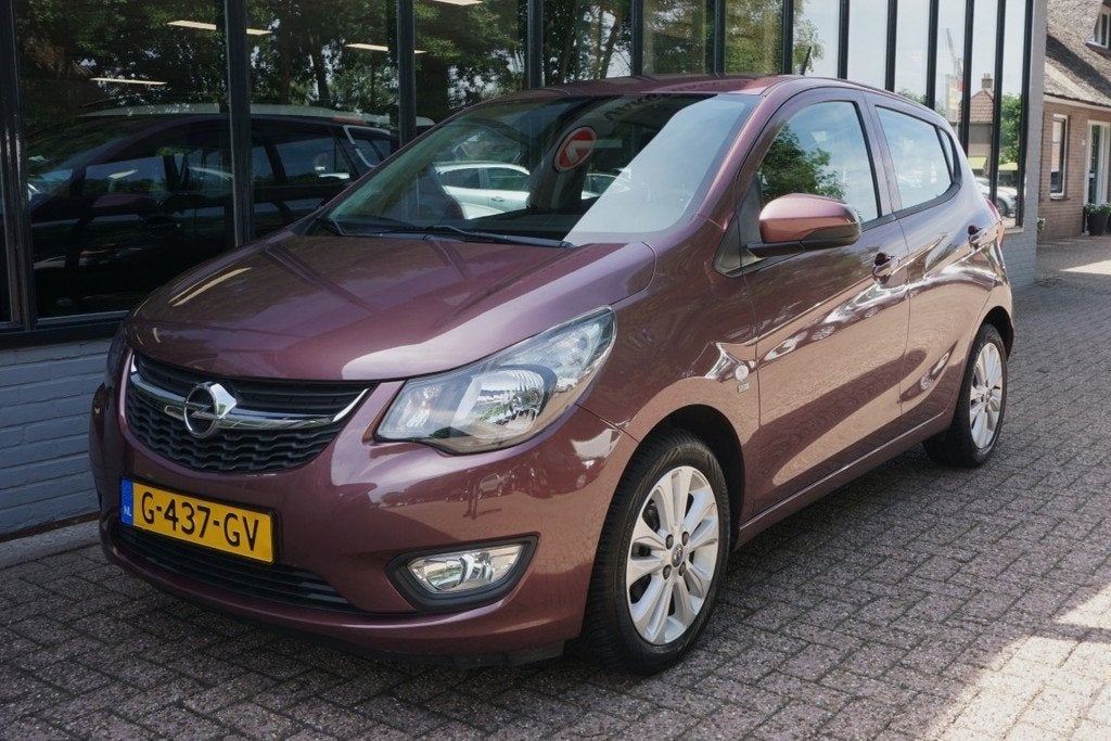 Opel KARL 1.0 ecoFLEX 120 Jaar Edition (bj 2019), Auto's, Stof, Gebruikt, Euro 6, Origineel Nederlands