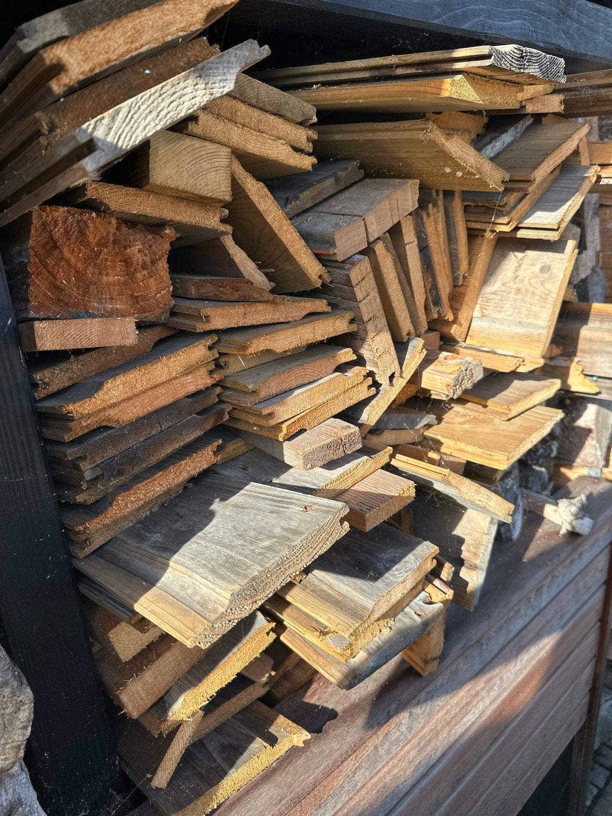 Diverse partij gebruikt hout - planken en balken, Ophalen, Gebruikt, Balk, Overige houtsoorten