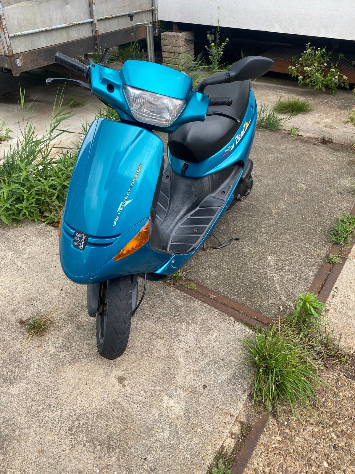 Peugeot zenith snorscooter, Fietsen en Brommers, Scooters | Peugeot, Ophalen, Gebruikt, Overige modellen, Benzine