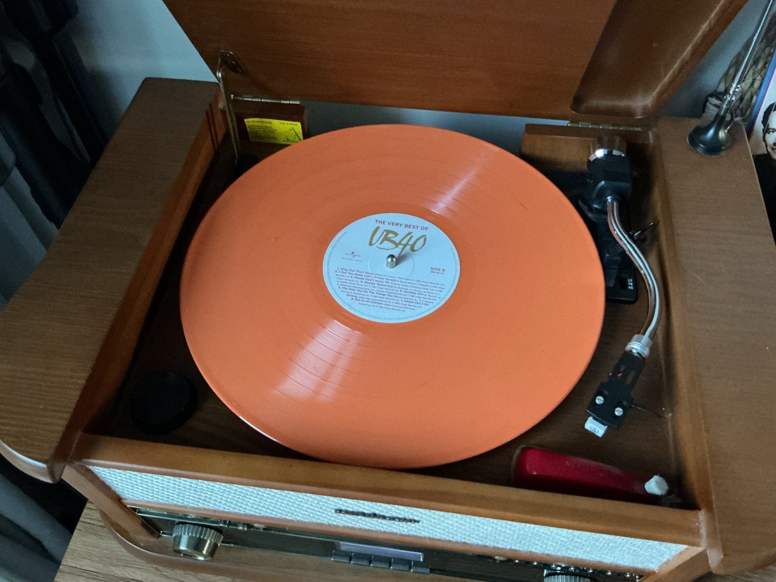 Soundmaster 4-in-1 Muziekcenter, Ophalen, Zo goed als nieuw, Platenspeler, Overige merken