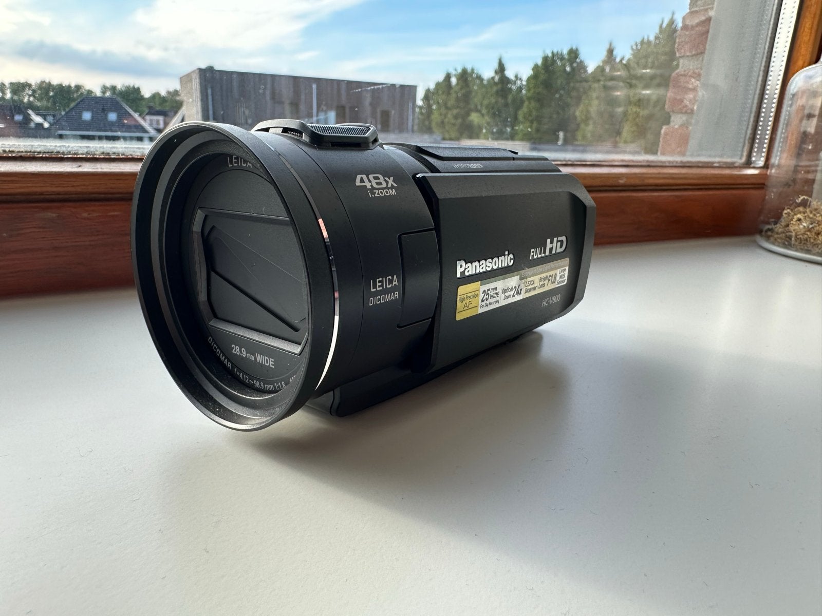 Panasonic HC-V180 Full HD Camcorder met 48x Zoom, Full HD, Panasonic, 20x of meer, Overige soorten