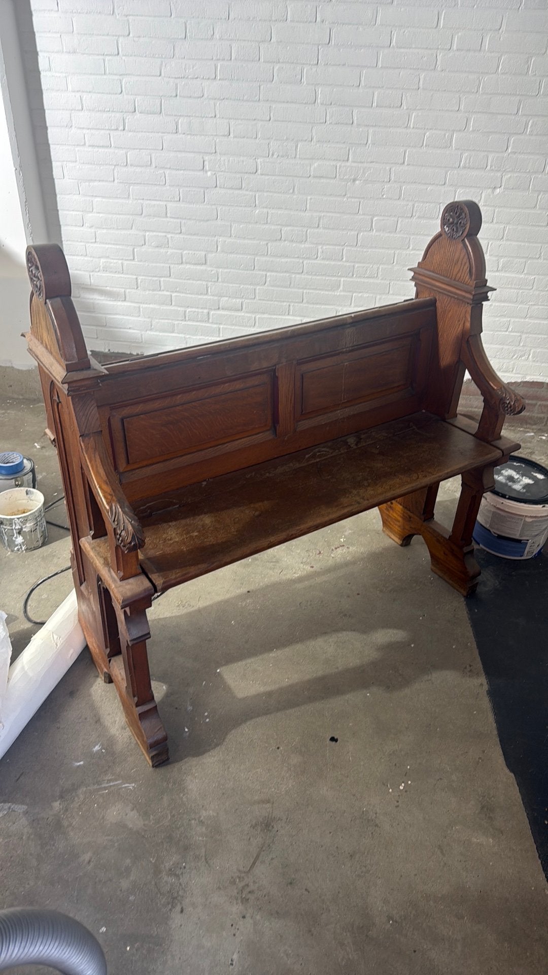 Kerk bankje, Antiek en Kunst, Ophalen of Verzenden