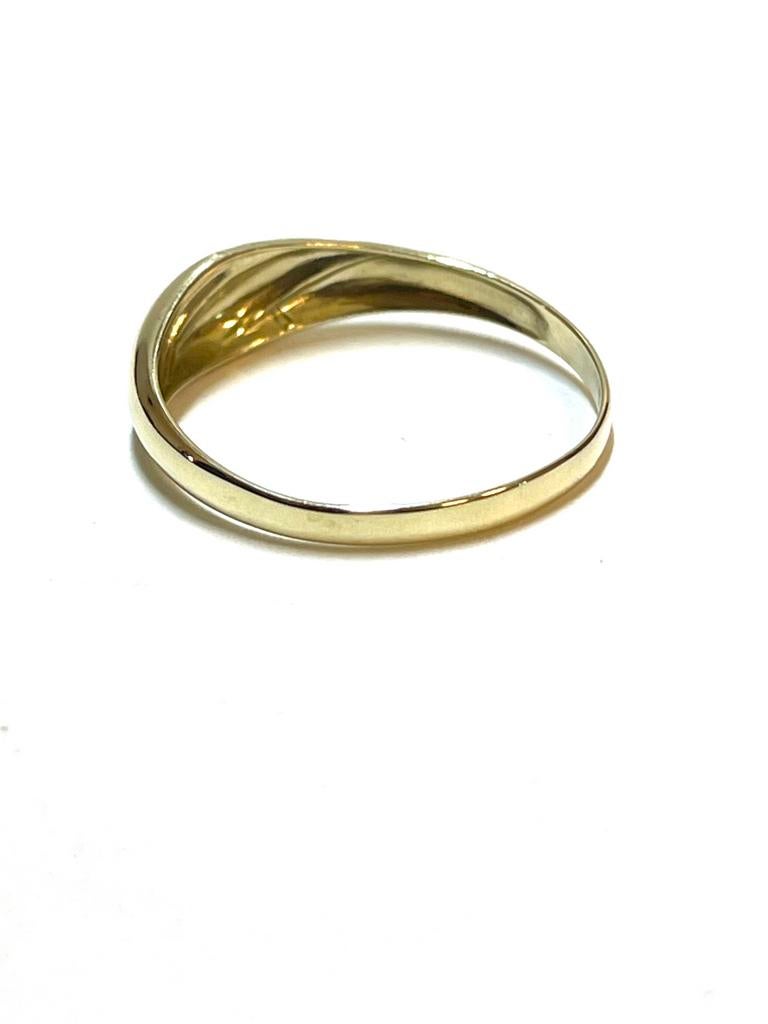 14k gouden ring, 18 tot 19, -, -, Ophalen of Verzenden