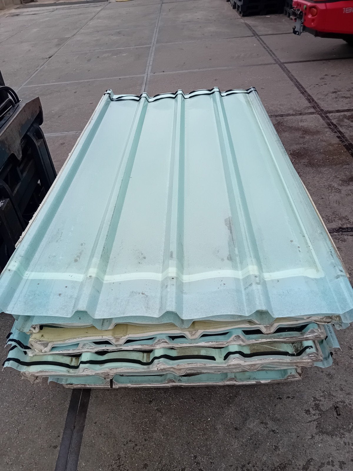 lichtplaten en dakplaten te koop, Ophalen, Zo goed als nieuw