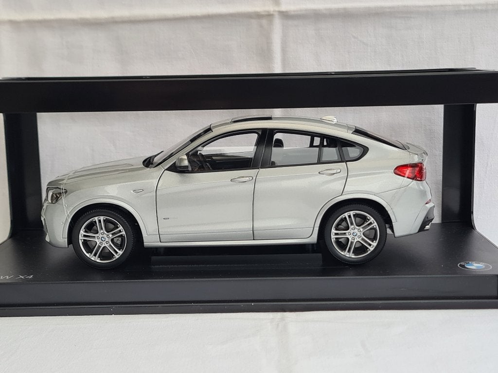 BMW X4 Glacier Silver Paragon 1:18, Ophalen of Verzenden, Nieuw, Auto, Overige merken