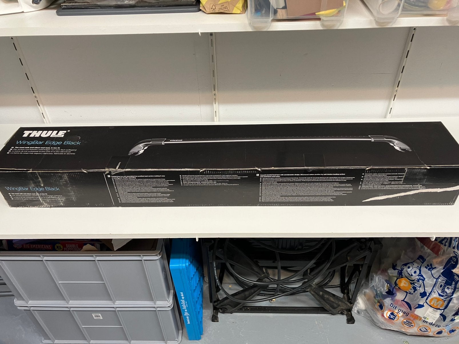 Thule WingBar Edge 9594B (S+M) dakdragers, Ophalen of Verzenden, Zo goed als nieuw